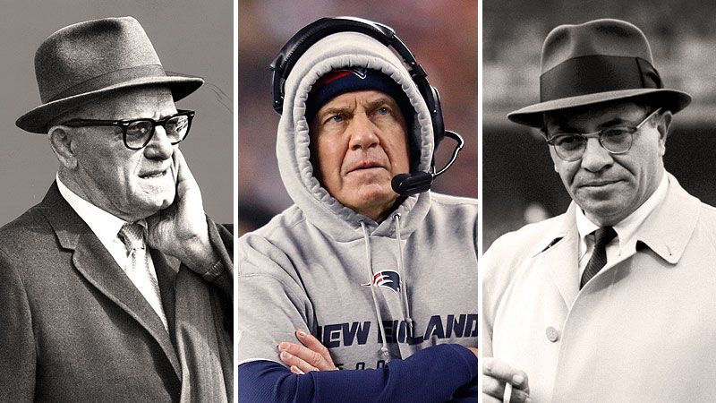 13 Best NFL Coaches of all Time