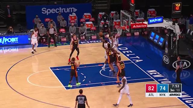 New York Knicks comes victorious in over time