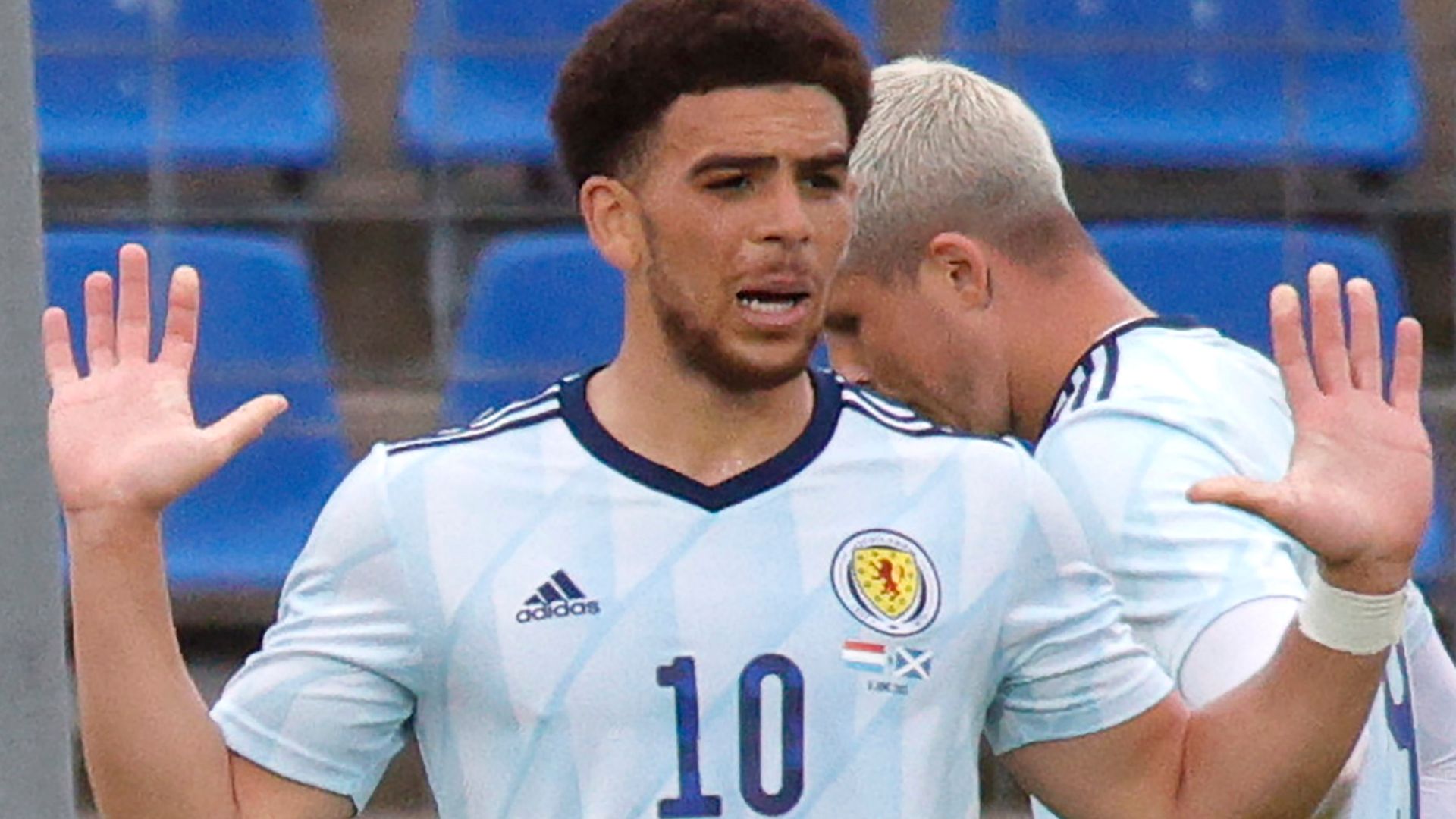 Luxembourg 0-1 Scotland: Che Adams scored for Scotland