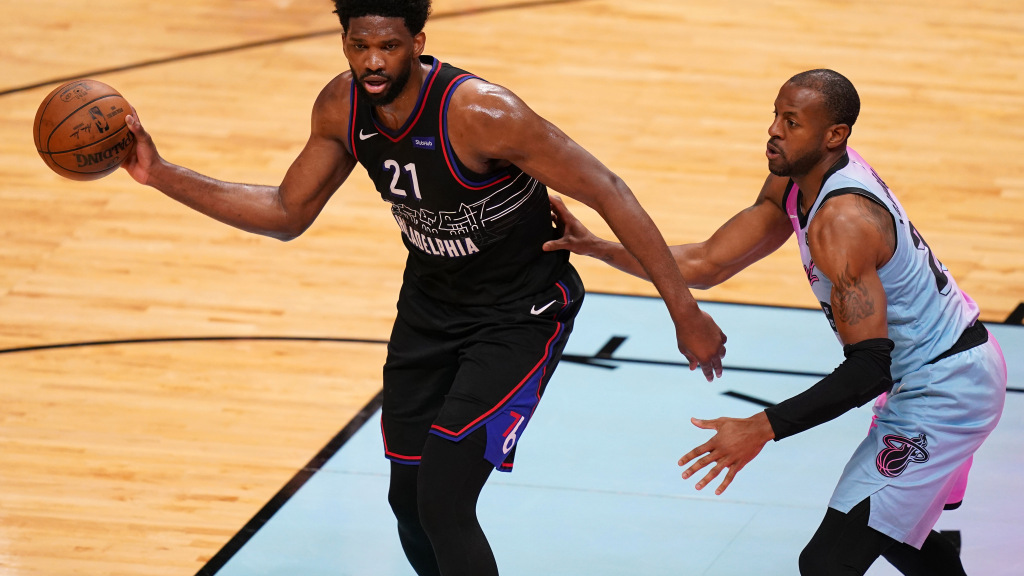 Heat stuns 76ers on low scoring night from Embiid