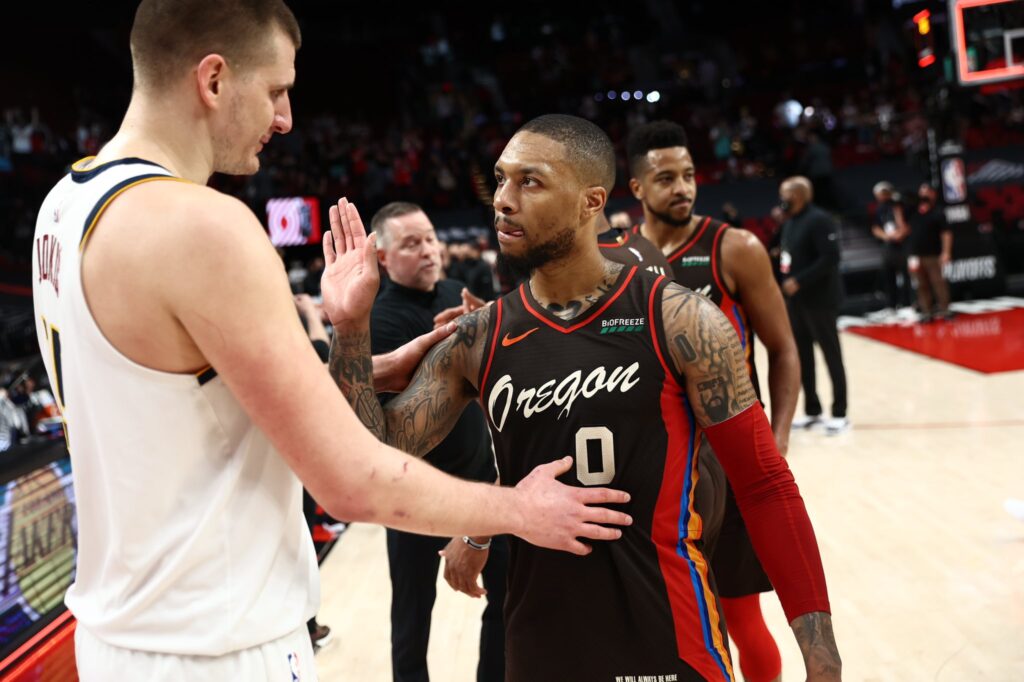Denver get pass the Blazers and enter the Semifinals