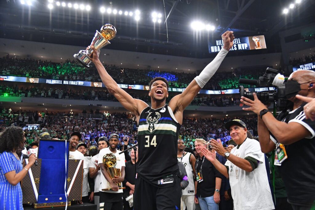 The Bucks become NBA finals champion