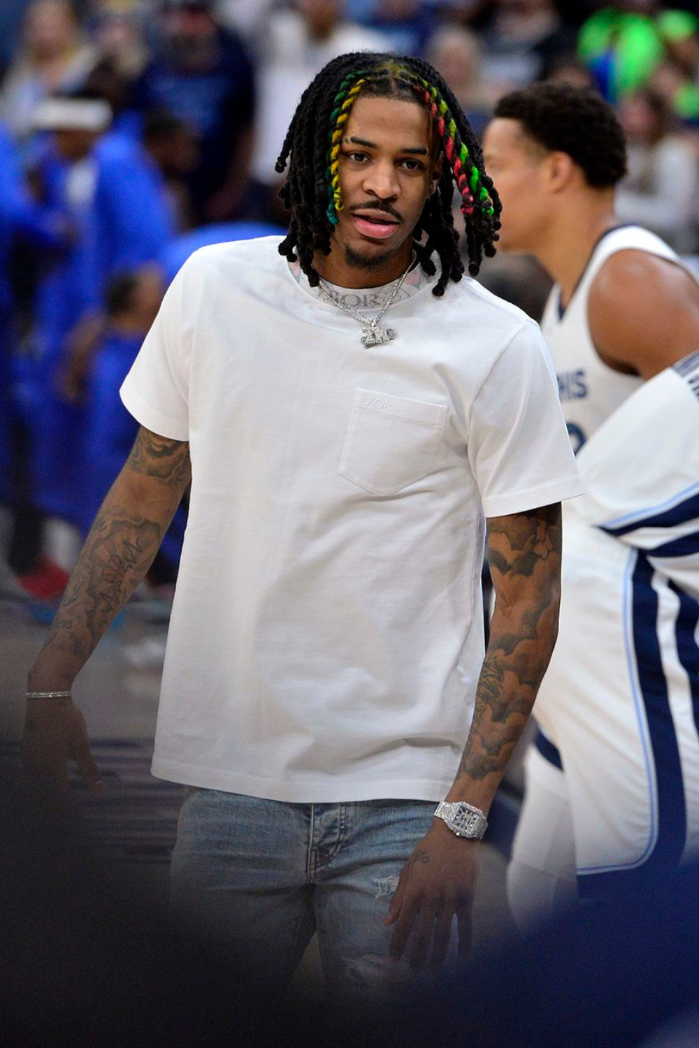 Ja Morant Also Suspended In NBA 2K: Pictures Of Him Wearing Suit On Bench Went Viral