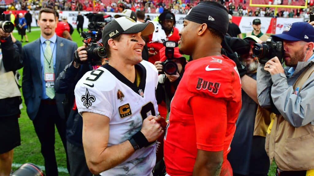 A strong connection brews in the NFL; Drew Brees shares words on Jameis Winston’s emotional message