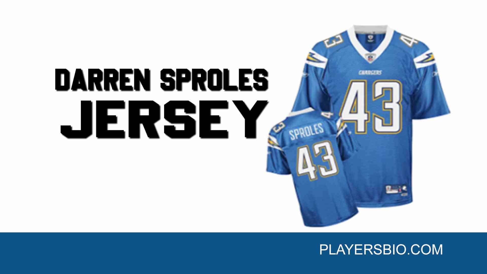 Darren Sproles Jersey: Show-off Your Pride & Loyalty