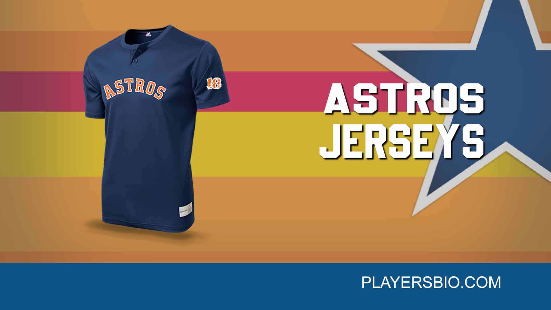 Retro Astros Jerseys: Hit the stadium to show your team pride