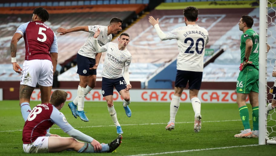 Manchester City 2-1 Aston Villa: Foden shines as football returns to normal