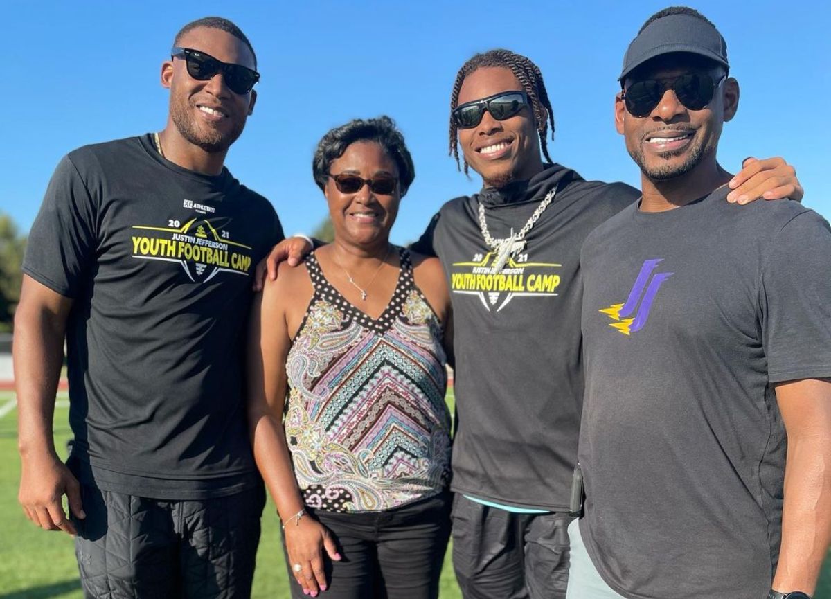 Justin Jefferson Parents John And Elaine Jefferson Are His Biggest Supporter
