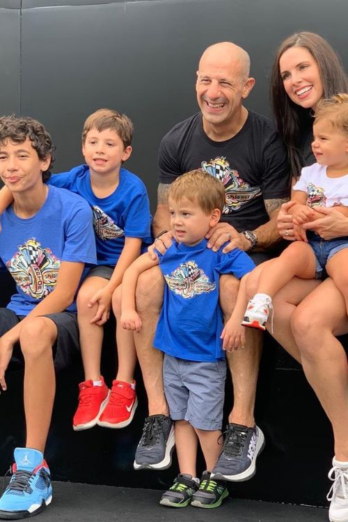 Tony Kanaan And Wife Lauren Bohlander Have Four Kids